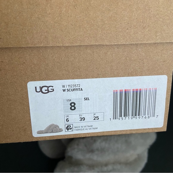 NIB UGG Scuffita Genuine Shearling Slide Slippers - Picture 13 of 15